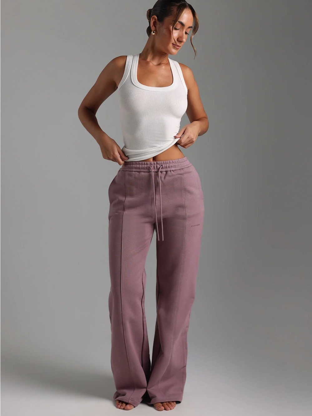 My Outfit Online Wide-Leg Sweat Pants